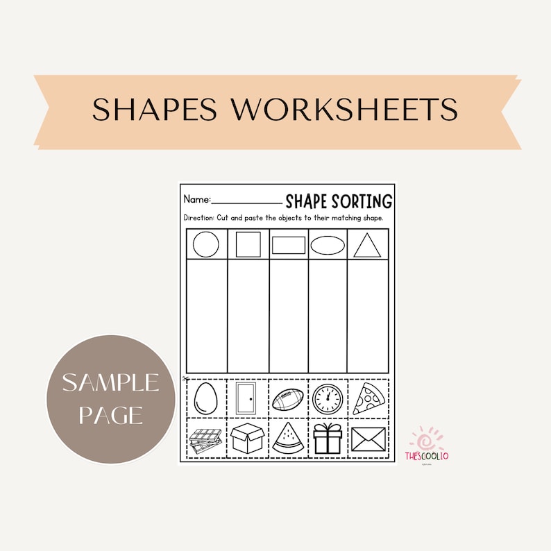 Printable Shapes Worksheets | Fun and Educational Activities for Kids ...
