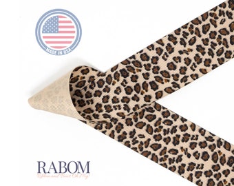 Wildcat Printed Grosgrain Ribbon | Made in U.S.A. | Choose Width and Length