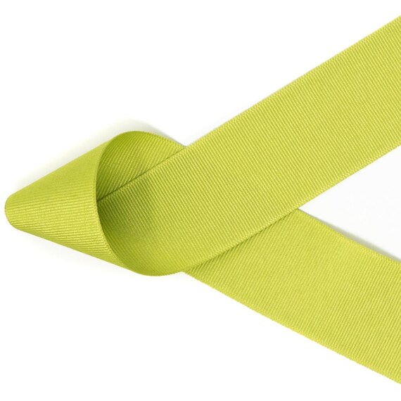 Creative Ideas Grosgrain Ribbon - 3/8 Inch Wide Ivory Polyester Ribbon 50 Yard Roll