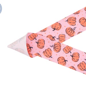 Fall Days Printed Grosgrain Ribbon | Made in U.S.A. | Choose Width and Length