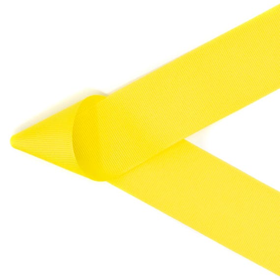 3 Inch Wide Grosgrain Ribbon - 5 Yard Spool Black Craft Ribbon Made In USA