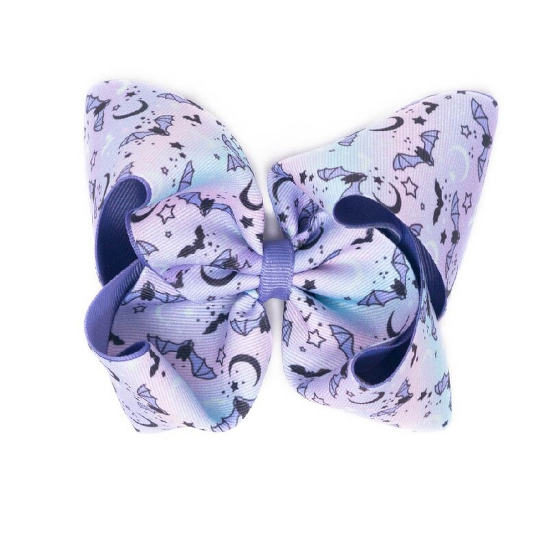 Midnight Bats Halloween Printed Grosgrain Ribbon | Made in U.S.A. | Choose Width and Length bild 2