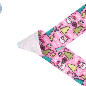 Ho-Ho-Ho Christmas Printed Grosgrain Ribbon | Made in U.S.A. | Choose Width and Length