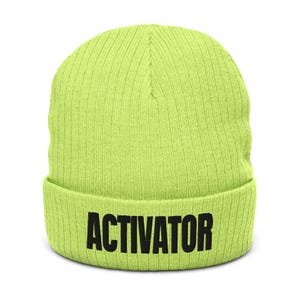 The Substance Activator ribbed knit beanie