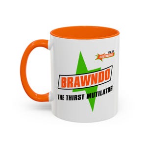 Taza de café Brawndo Thirst Mutilator, regalo divertido para gamers, decoración original para la cocina, taza única para la oficina, artículos novedosos, taza de estilo retro