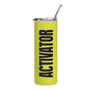 The Substance Activator stainless steel tumbler