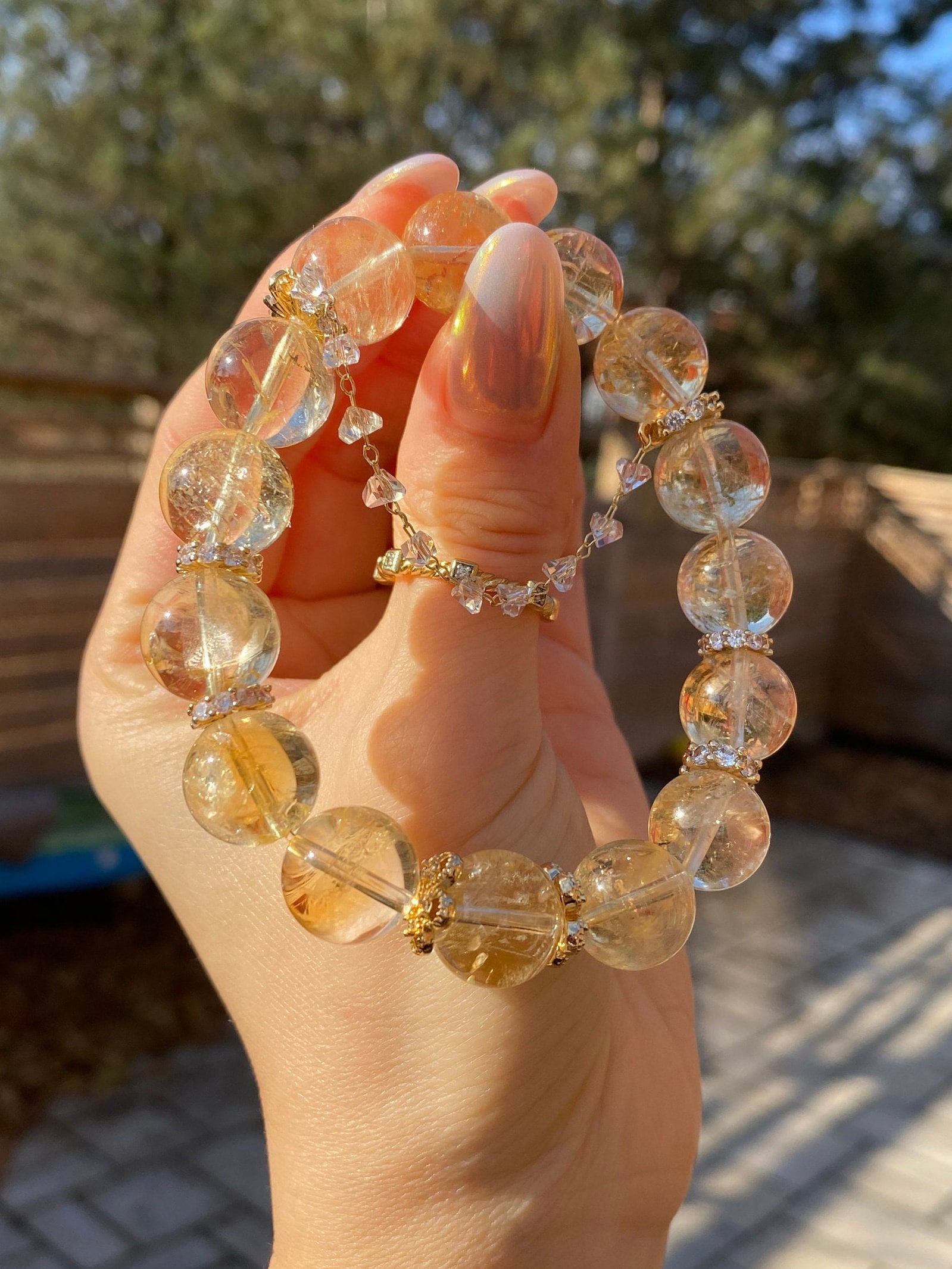 Azeztulite bracelet cheap