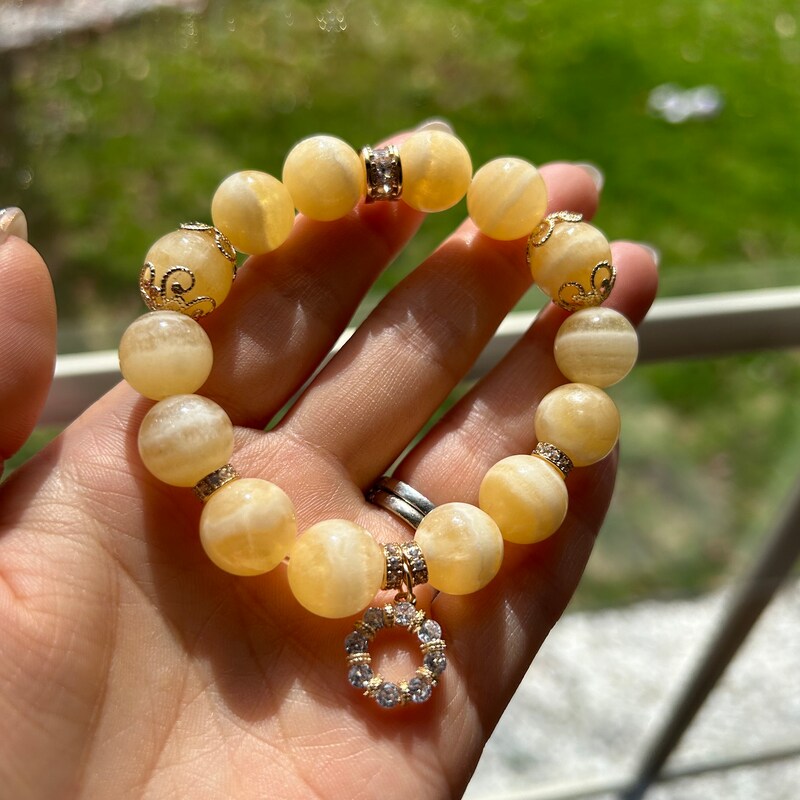 Calcite Bracelet - Etsy