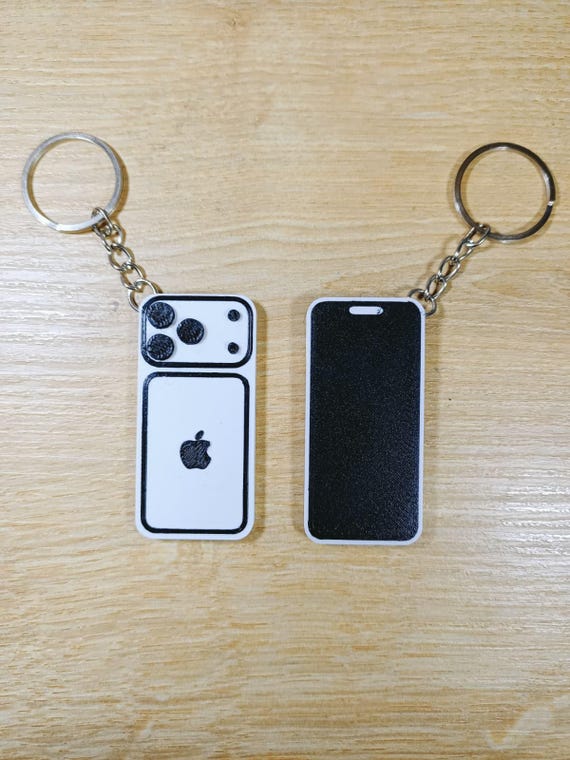 IPhone 17 Pro Keychain - Mini Smartphone Keyring - Etsy