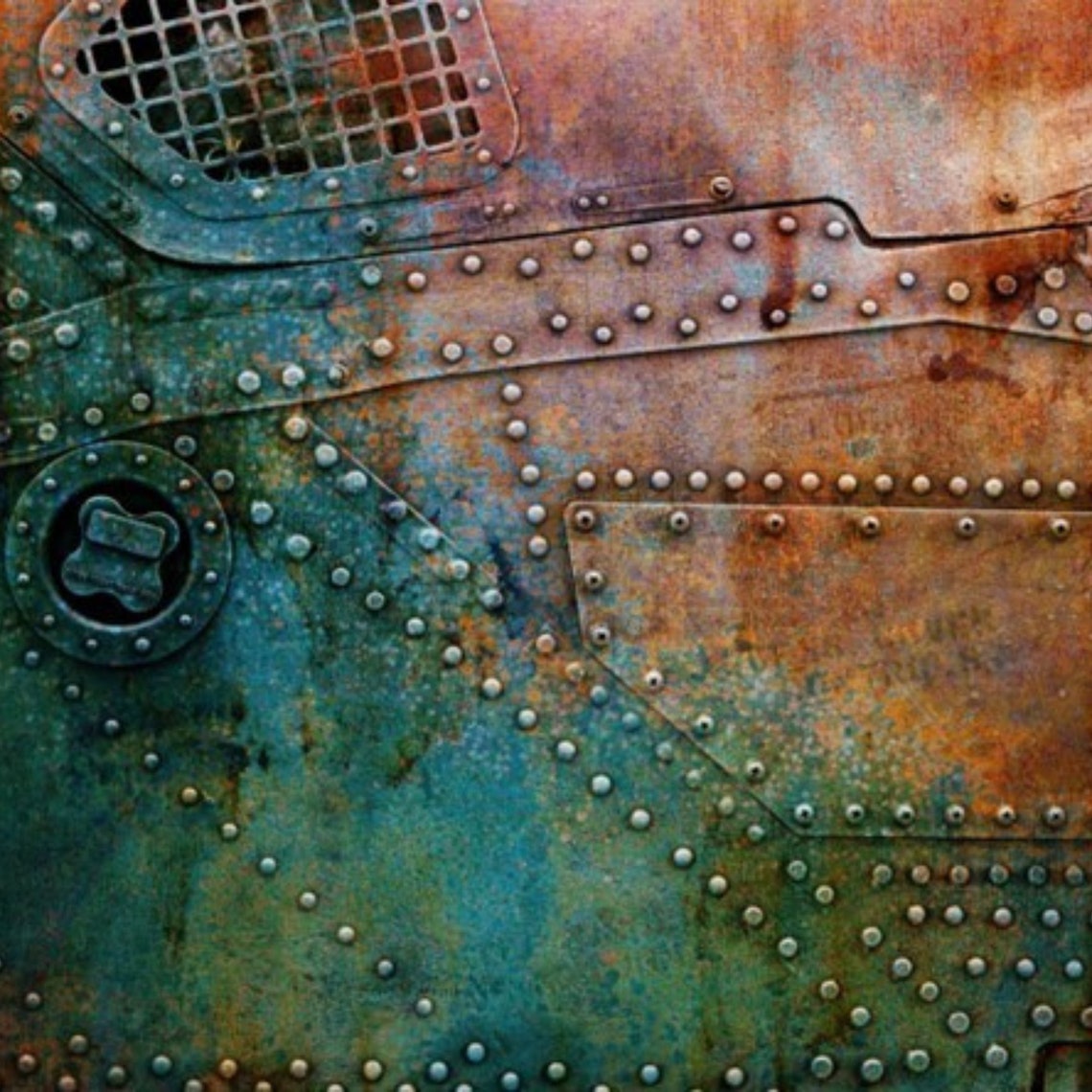 Roycycled Decoupage Paper • Rivets Paper • Industrial • Grunge ...