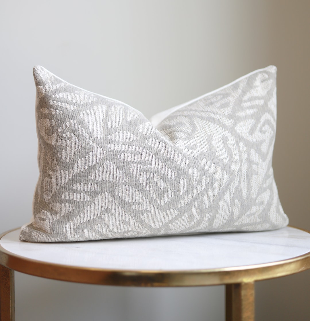 Abstract Lumbar Pillow Cover Lumbar Pillow, Designer Pillow, Throw