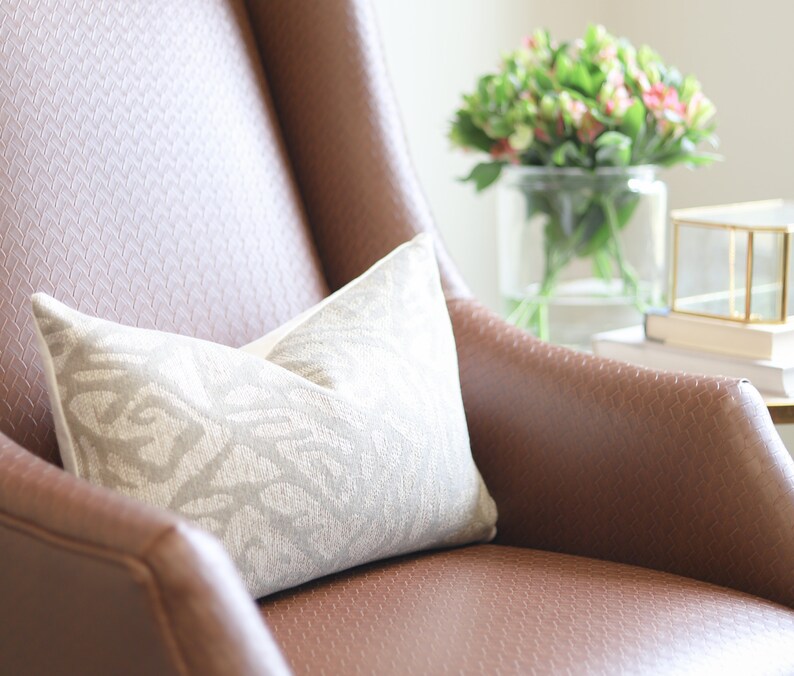 Abstract Lumbar Pillow Cover Lumbar Pillow, Designer Pillow, Throw