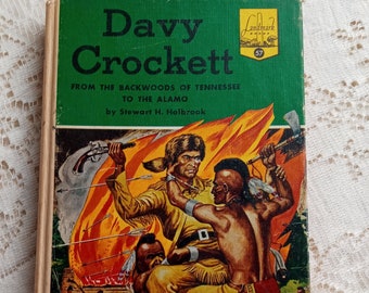 1955 Davy Crockett Vintage Book