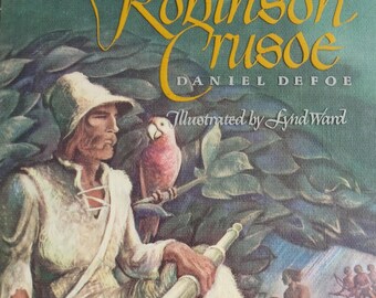Biblioteca Infantil Ilustrada Robinson Crusoe de 1945