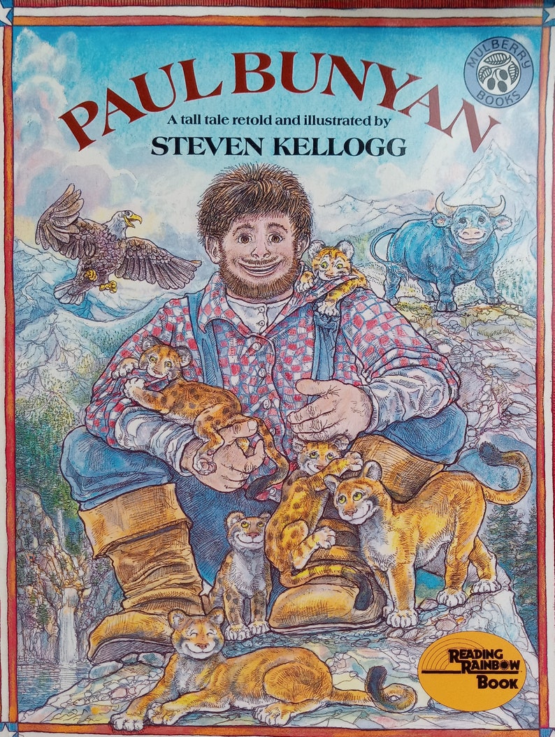 Paul Bunyan Pecos Bill SET!!! - Etsy