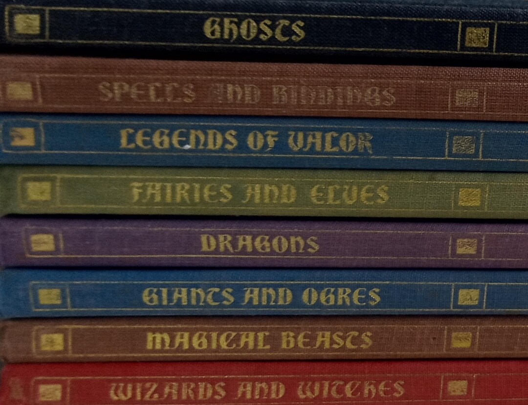 1980s * Enchanted World * 8 Book SET!