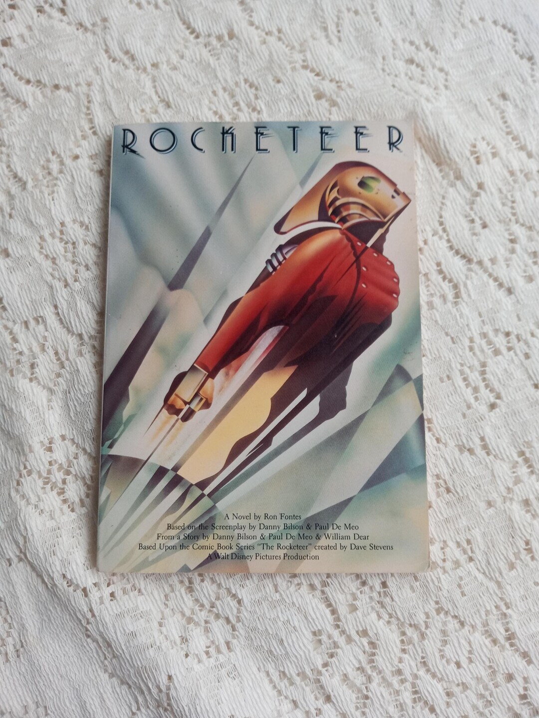 Rocket Racer Book 1991 Rocketeer Book - Etsy