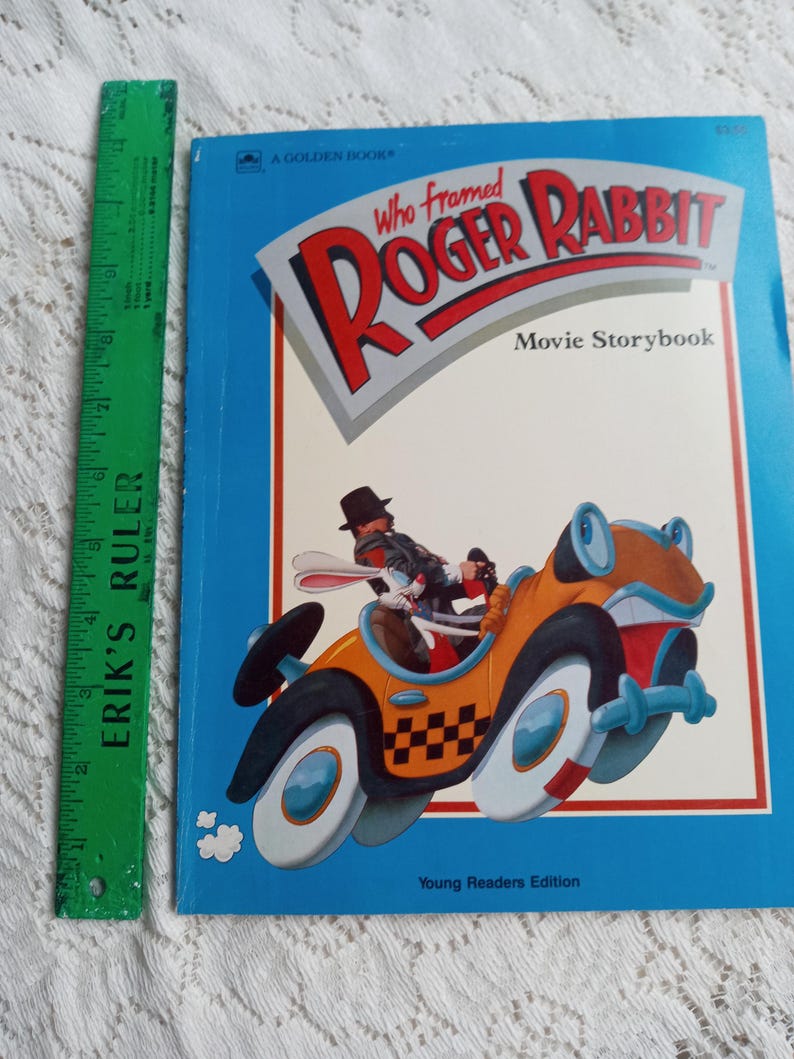 1988 Who Framed Roger Rabbit Book!!! - Etsy