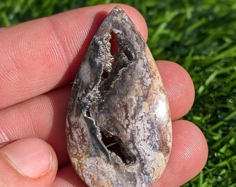Yellow Petrified Wood Cabochon,  Indonesian Petrified Wood cabochon for jewelry making.  APW 6.3