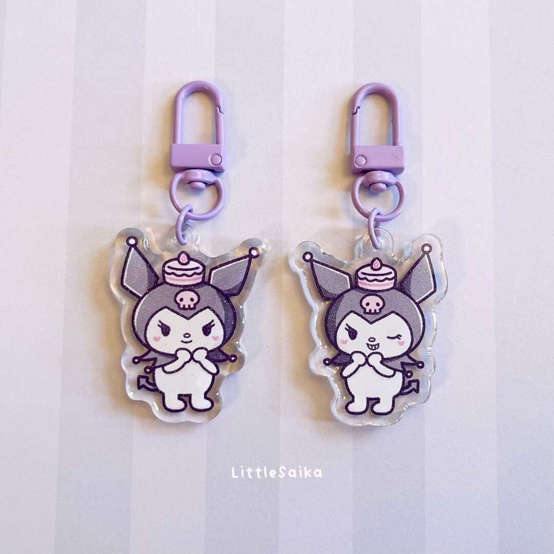 Kurumi Keychain | Kawaii Cute Japanese Anime Character Bunny Rabbit ...