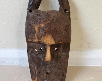 AFRIKAANS LEGA-MASKER: Lega-stam. Kongo. Afrika: