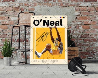 シャキール・オニール ポスター、NBA ポスター、スポーツ ポスター