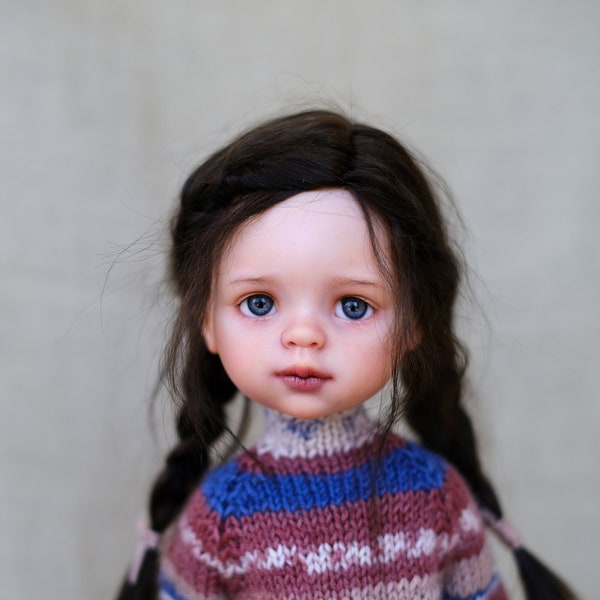 Made To Order - Paola Reina repaint doll - repainted doll with clothes - OOAK doll