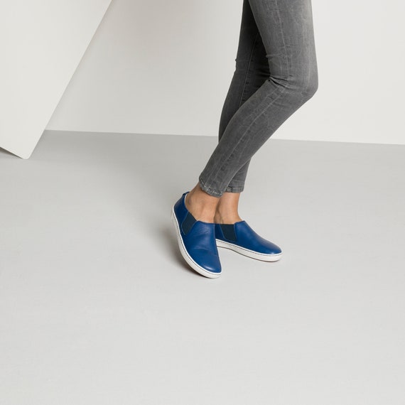 clima Volver a llamar bancarrota Brand New Birkenstock Barrie Women's Blue Slip-on Sneaker - Etsy