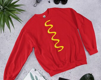 Hotdog Minimalist Mustard Crew