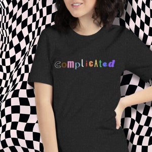 Punk/Emo Fashion - Complicated - Any gender t-shirt