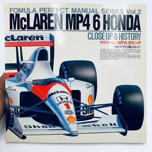 Tamiya Formula Perfect Manual Mclaren MP4/6 Honda Close up Tamiya Formula Perfect Manual Mclaren MP4/6 Honda Close up