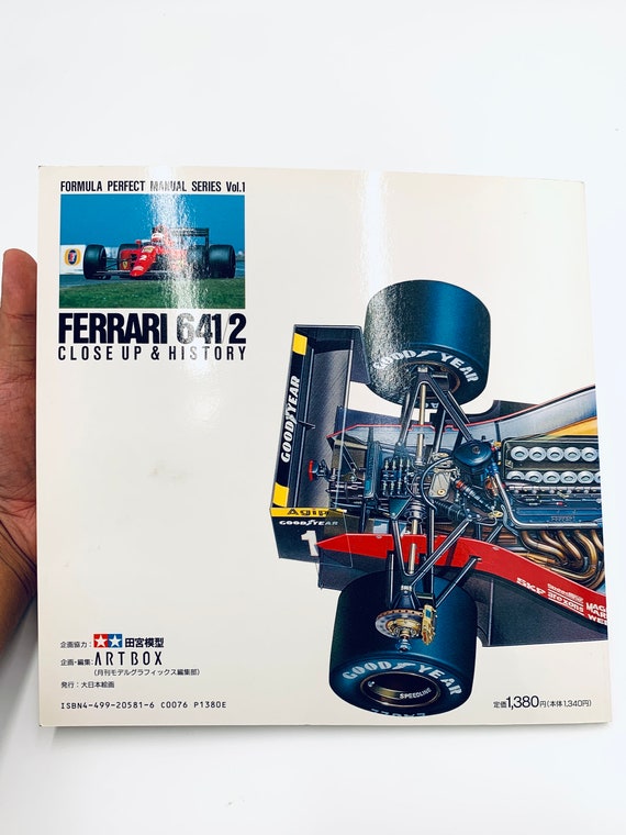 Tamiya Formula Perfect Manual Ferrari 641/2 Close up Tamiya Formula Perfect Manual Ferrari 641/2 Close up
