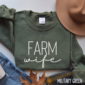 Farm Wife Sweater, Homestead Shirt, Rural Living Sweatshirt, Gift for Farmers Wife, Cowgirl Sweatshirt, Ranch Life Sweater, Farm Mom Shirt