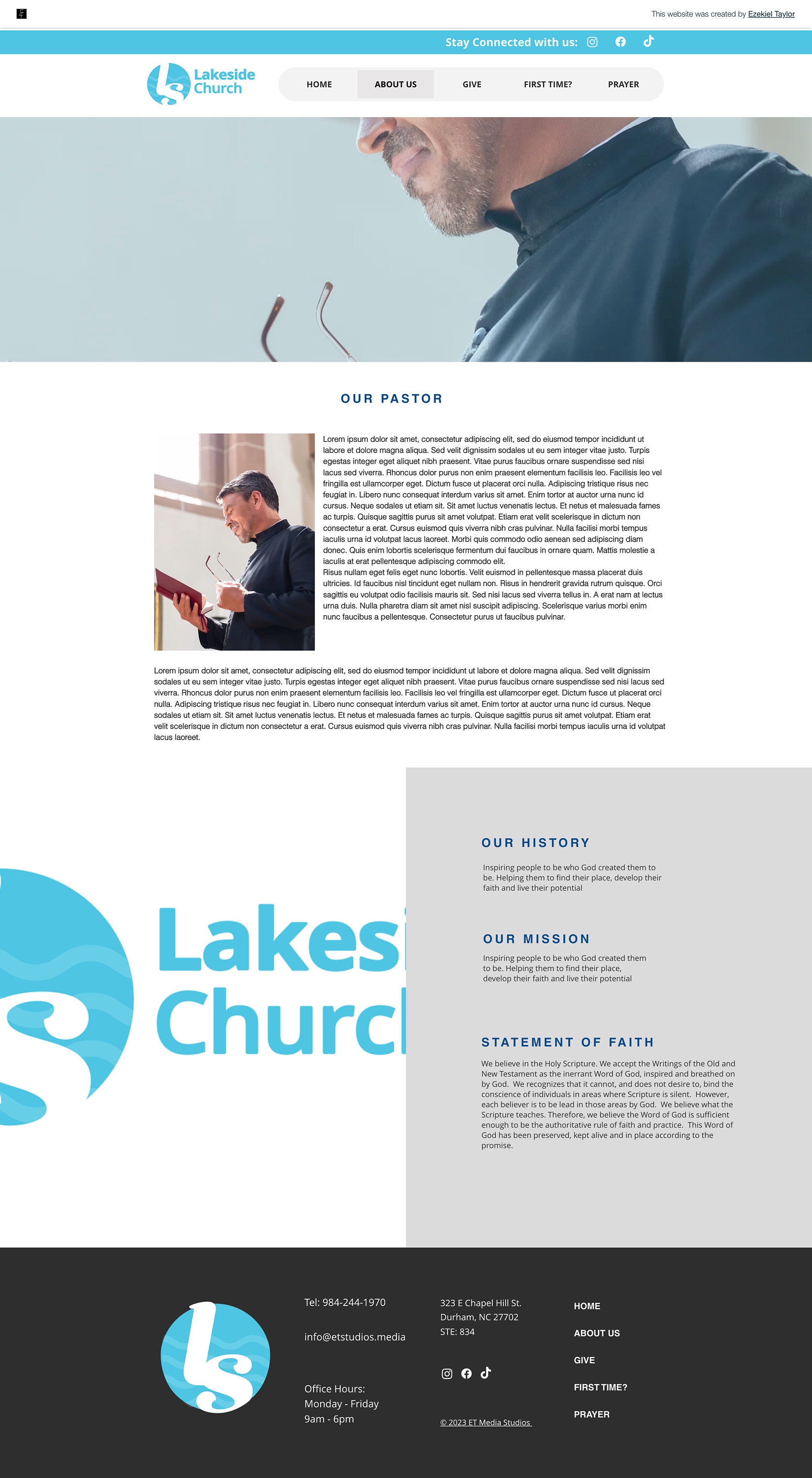 Wix Church Website Template Etsy Wix Church Website Template Etsy