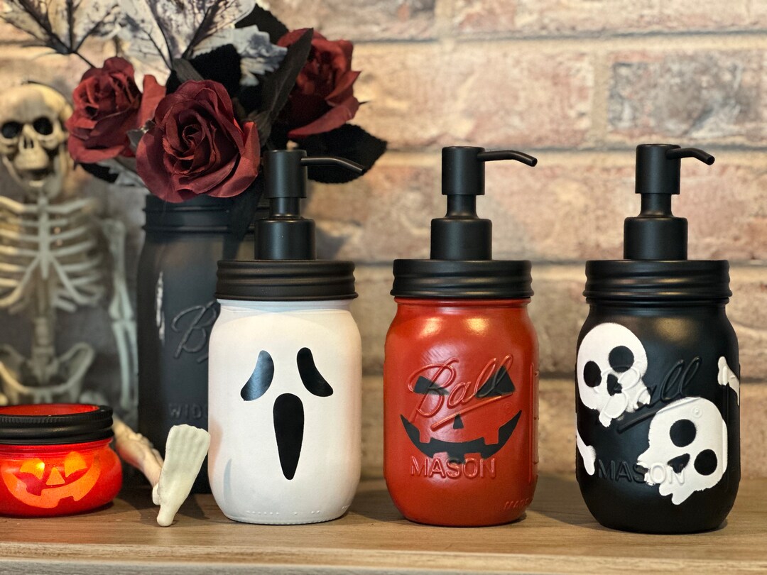 Halloween Soap Dispenser the Jillie Jar Soap Pump Halloween Halloween