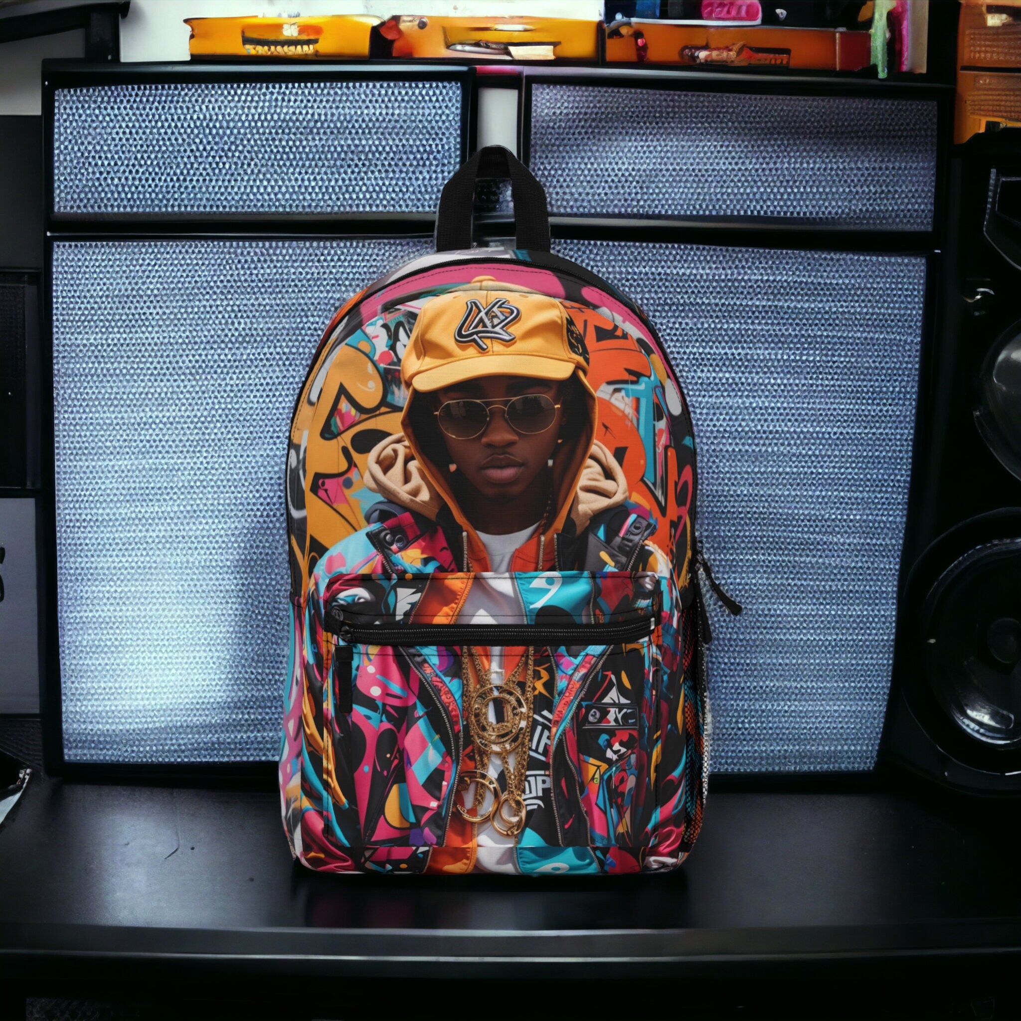 Hip hop backpack hotsell
