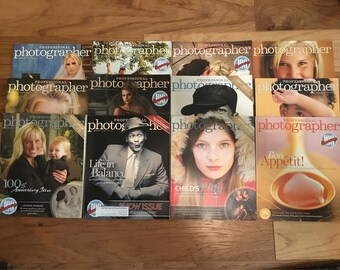 12 Professional Photographer Magazines 2007 -- How To for the Pro Photographer