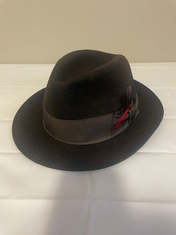 Vintage Stetson Dobbs 5th Avenue Fedora Hat New Yo