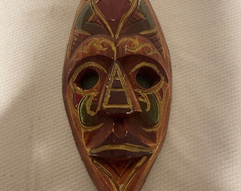 Vintage Kenyan Wood Carved Masks - Etsy 日本