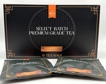 Black Tea Bags - Premium Organic & High Mountain Selection - Award Winning Tea from Taiwan - 12 Tea Bags at 36 Grams