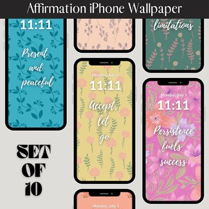 Inspirational Phone wallpaper digital download, cute iphone wallpaper, positive quotes, motivation phone background, iOS Wallpaper