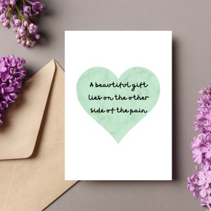 Downloadable greeting card, sympathy card printable, Thinking of you cards, bereavement, condolence, uplifting message