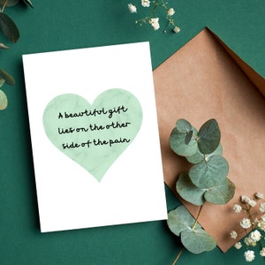 Downloadable greeting card, sympathy card printable, Thinking of you cards, bereavement, condolence, uplifting message
