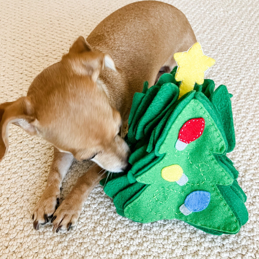 Snuffle Dog Toy Christmas Tree, Digital Download PDF Pattern, DIY Craft,  Treat Dispenser, Canine Enrichment, Keep Dogs Busy Toy, Hide Treats 