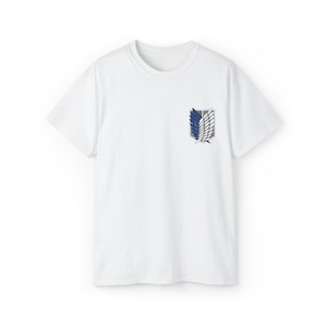 Attack On Titan Wings Of Freedom Unisex Ultra Cotton Tee! Multiple Colours