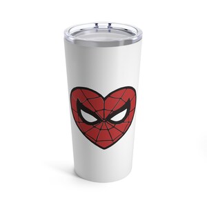 Gobelet Coeur Spider-Man 20oz image 1