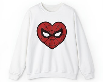 Sudadera con cuello redondo Spider-Man Spidey Heart
