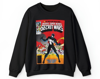 Spider-Man Symbiote Secret Wars Crewneck Sweatshirt