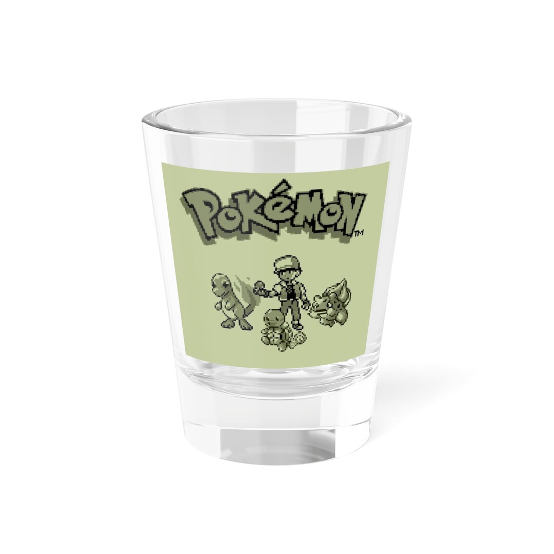 Pokemon Shot Glass Etsy