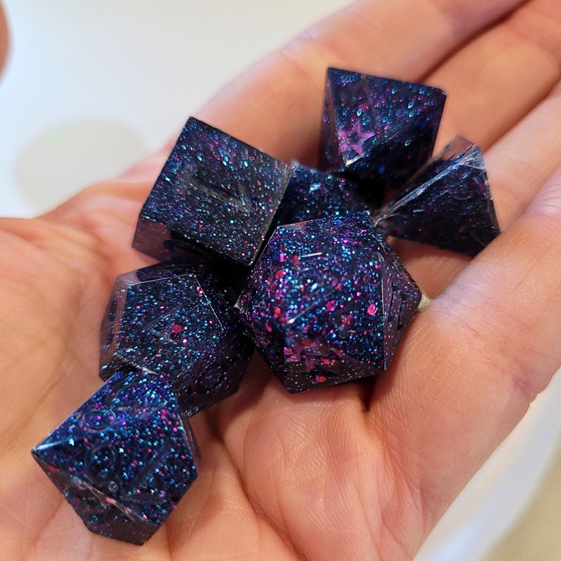 Custom Tabletop Gaming Dice Set Etsy